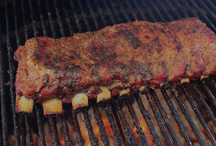Chargrilled Spicy Greek Ribs